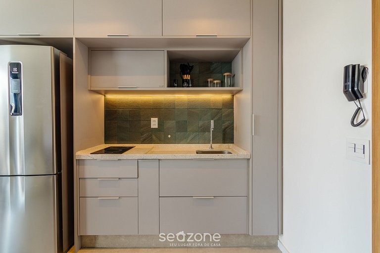 Ap c/vista al mar en cond. c/piscina y gim LIV1411