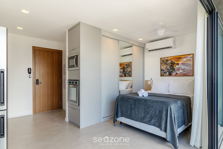 Ap c/vista al mar en cond. c/piscina y gim LIV1411