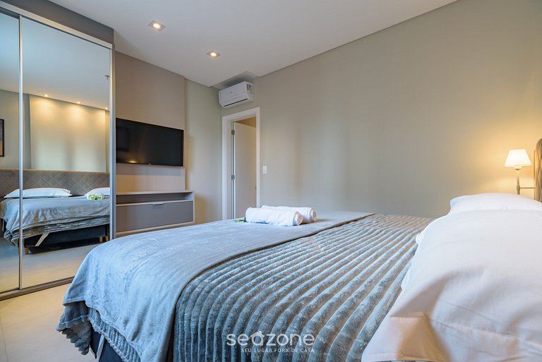 Apto 1D piscina y gym a 280m playa - MHF0601