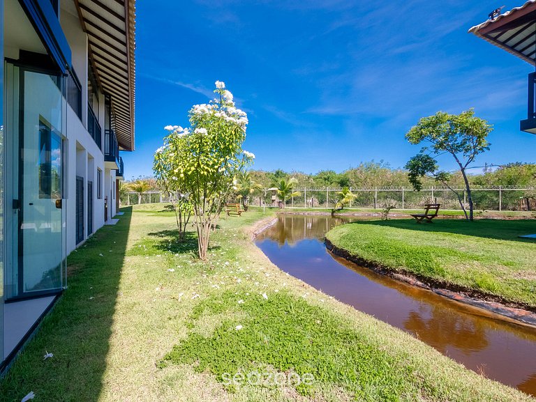 Apto en cond. c/piscina, Praia do Forte VLPC0103