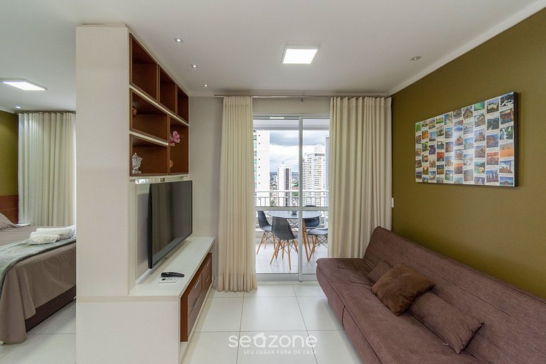 Flat em cond. completo - próx Goiânia Shop-WBU2105