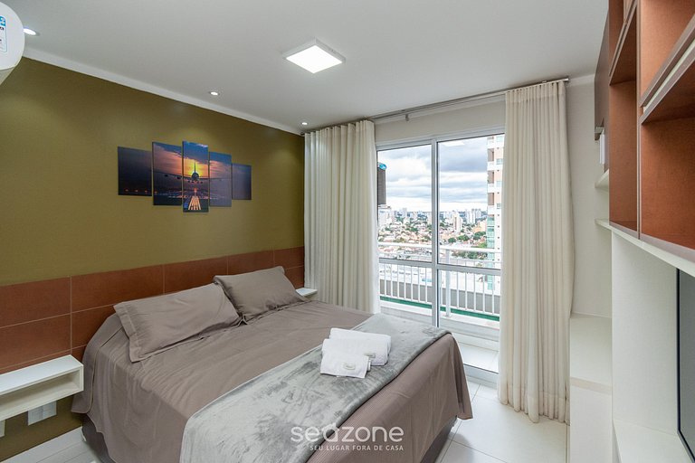 Flat em cond. completo - próx Goiânia Shop-WBU2105