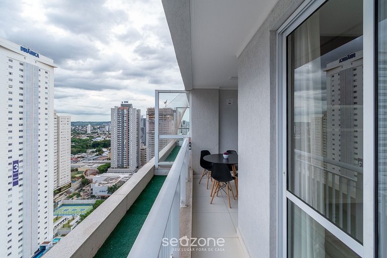 Flat em cond. completo - próx Goiânia Shop-WBU2105