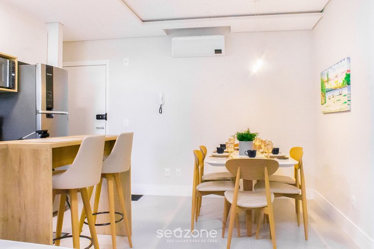 Apartamento moderno con balcón y barbacoa LES403