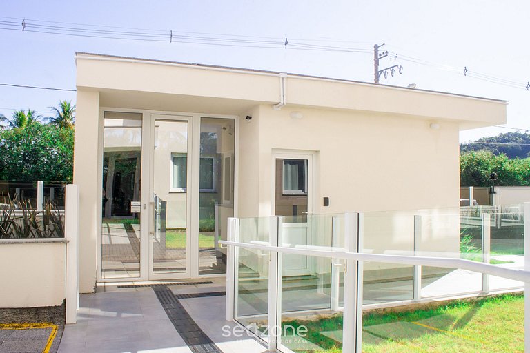 Apartamento moderno con balcón y barbacoa LES403