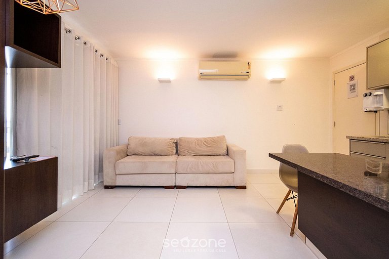 Flat em cond. com academia, Setor Bueno. WBU2405