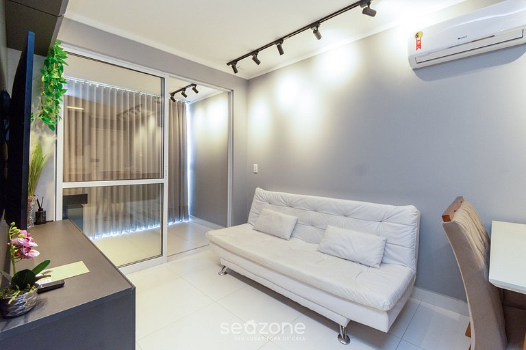 Apto equipado - ao lado do Shopping - WBU2607