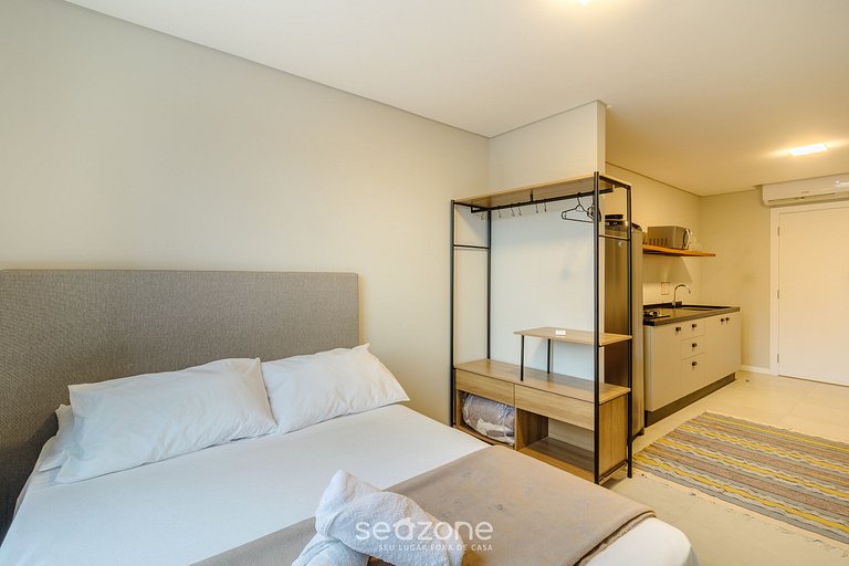 1Q c/ self checkin a 600m da praia - BC DPR0001