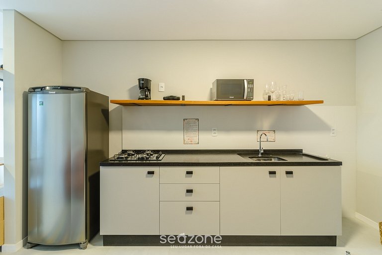 1Q c/ self checkin a 600m da praia - BC DPR0001