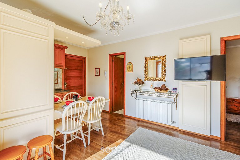 Charmoso apto p/ famílias em Gramado MDC202