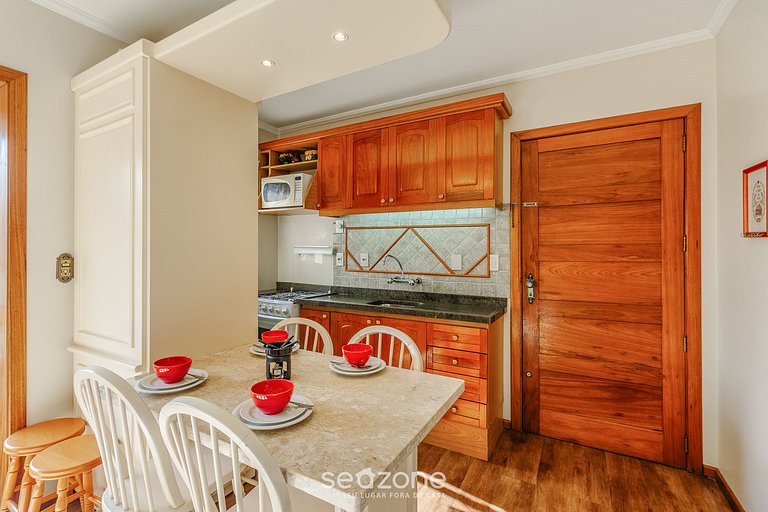 Charmoso apto p/ famílias em Gramado MDC202