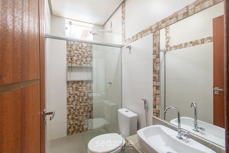 Apartamento Moderno a 280m da Praia AST0103