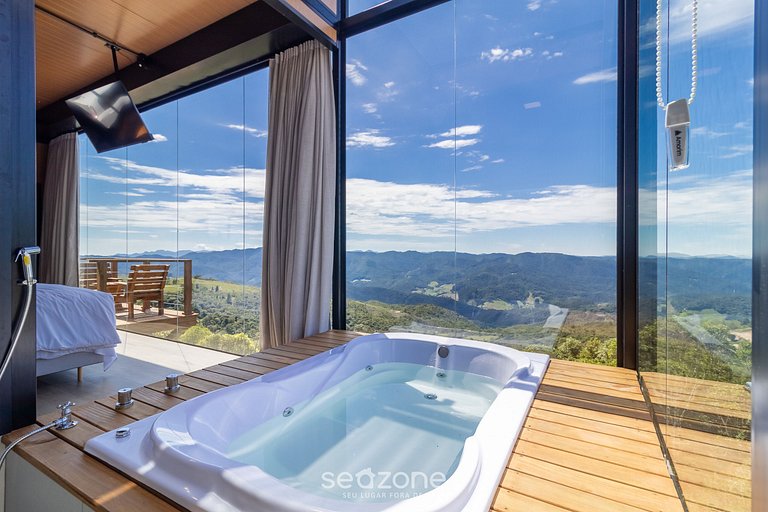 Cabaña romántica cerca de Florianópolis VST038