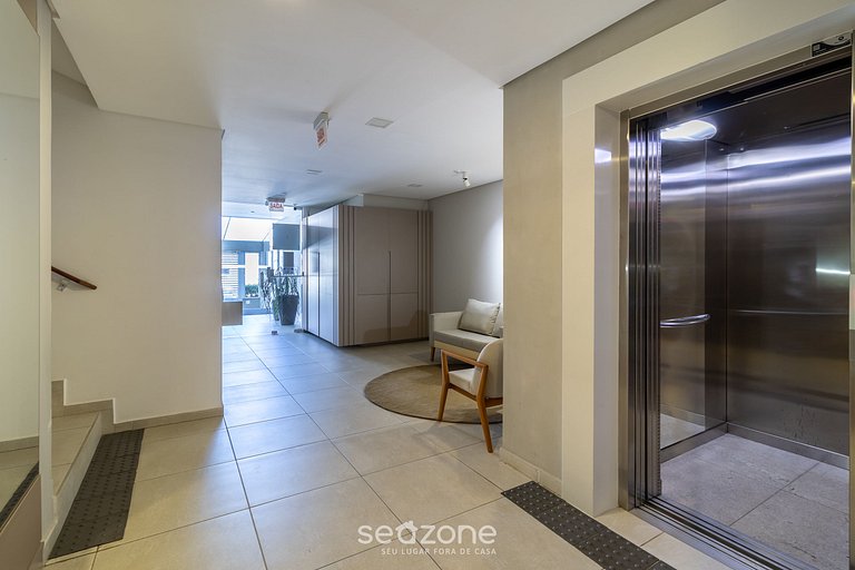 Studio Maravilhoso 350m da praia CDN101