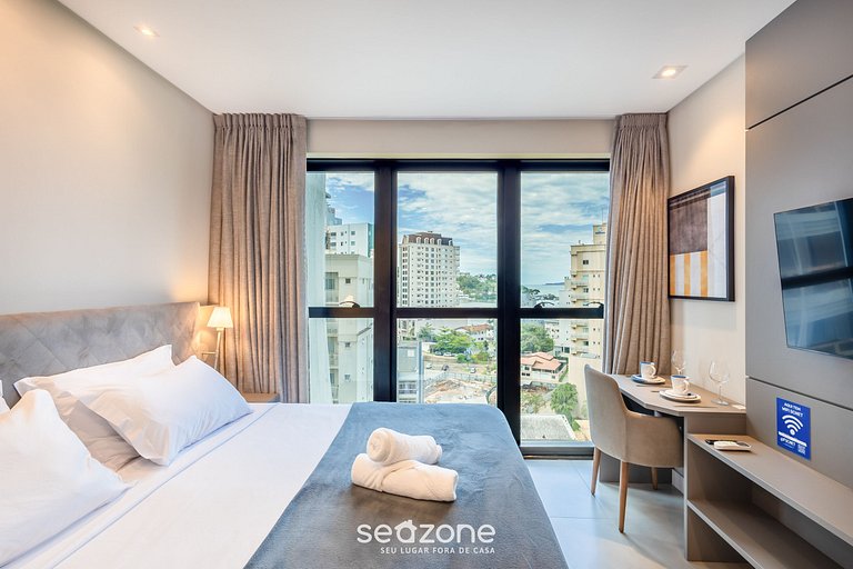 Estudio vista mar c/ piscina 280m Playa MHFB0903