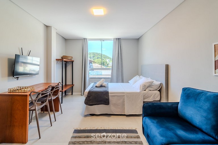 1Q a 600m da Praia c/ Self checkin - BC - DPR0002