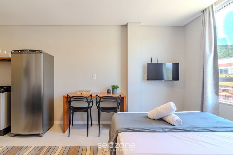 Studio completo a 650m da praia - BC - DPR0003