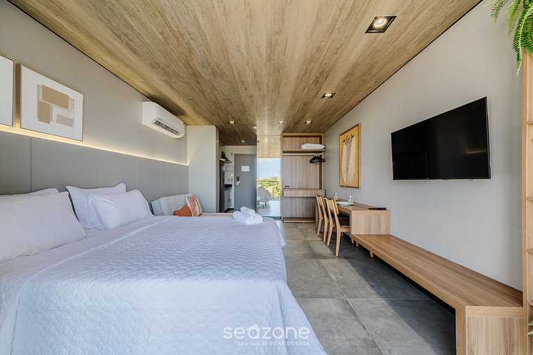 Estúdio na Orla e Vista Mar Lateral NWT0312