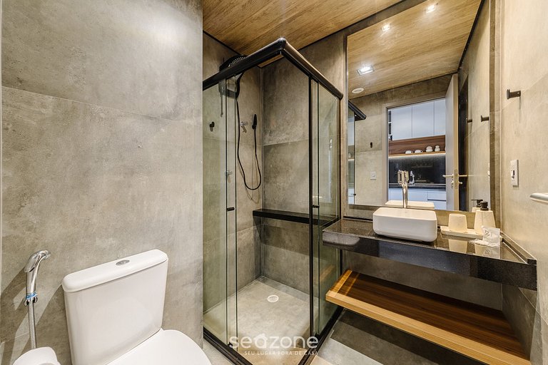 Estúdio na Orla e Vista Mar Lateral NWT0312