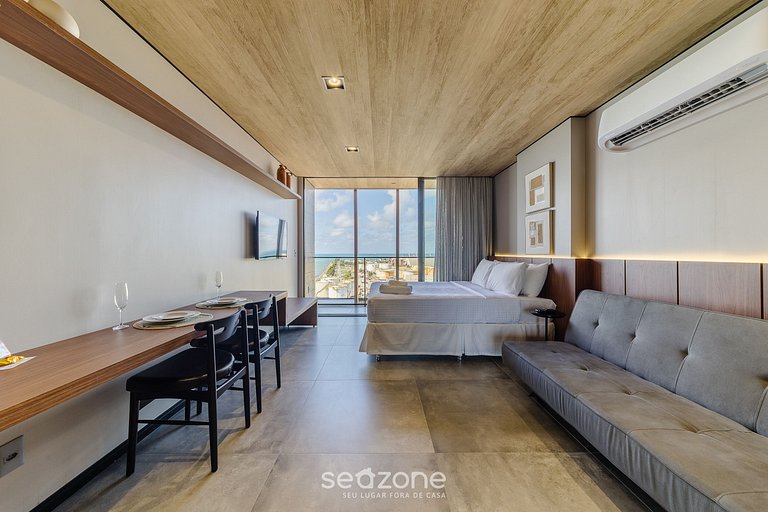 Estudio frente al mar en Cond. con piscina NWT1313