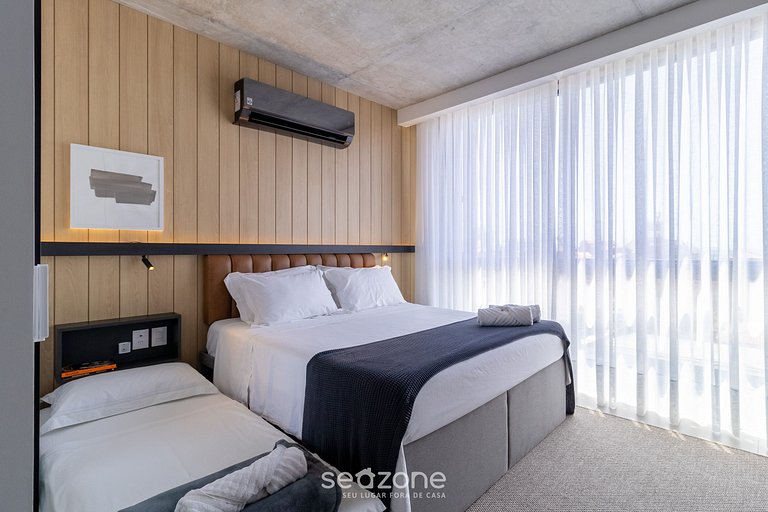 Viva Jurerê a poucos passos da praia! SOT0303