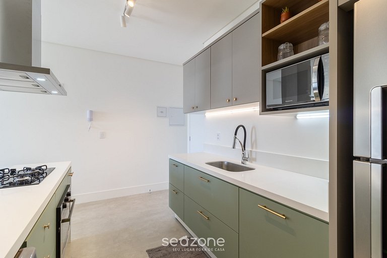 Balcón c/ vista al mar a 230m de la playa! PRB0405