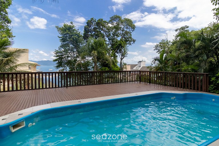 Apt vistas mar 240m de la playa en Jurerê IDO207