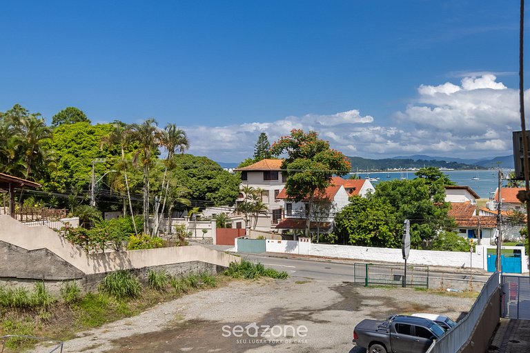 Apto Vista Mar 240m da Praia em Jurerê IDO207