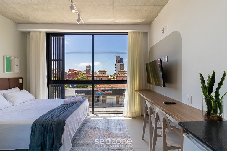 Studio incrível próximo ao mar de Jurerê! SOT0202