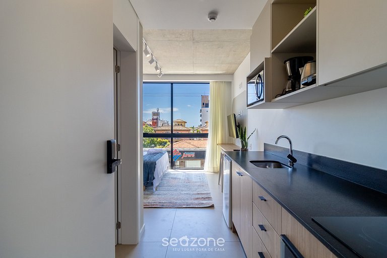 Studio incrível próximo ao mar de Jurerê! SOT0202