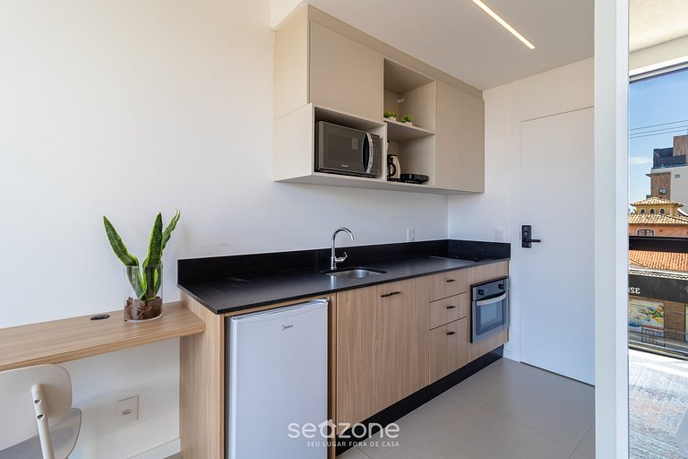 Studio incrível próximo ao mar de Jurerê! SOT0202