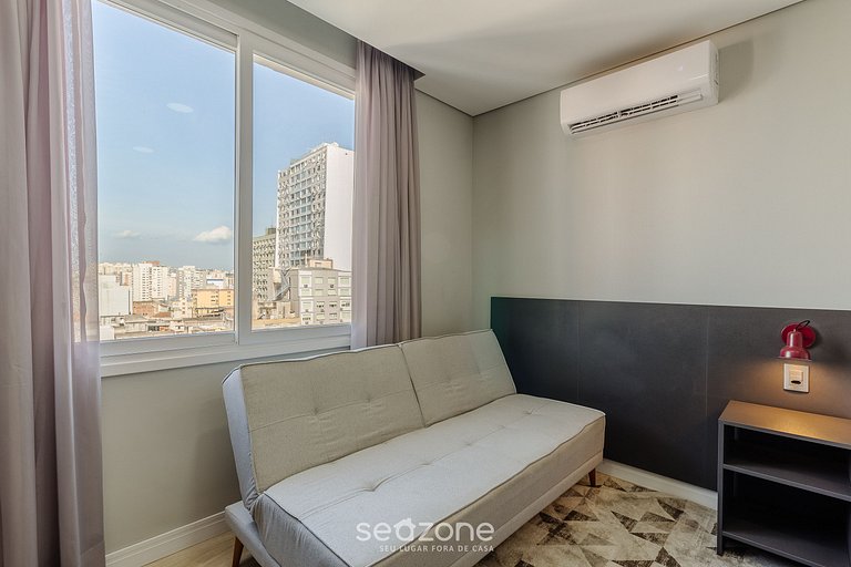 Studio cond. c/ piscina prox. a CCMQ TCO1215