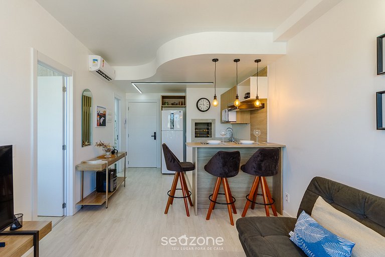 Apartamento 1 quarto equipado PoA-RS AIR1507