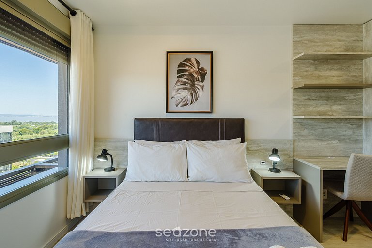 Apartamento 1 quarto equipado PoA-RS AIR1507