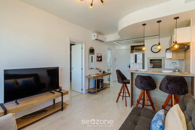 Apartamento 1 dormitorio equipado PoA-RS AIR1507