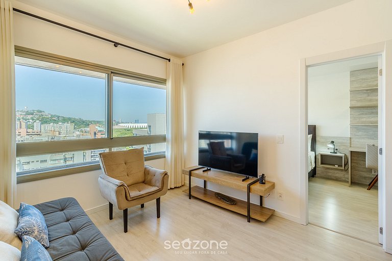 Apartamento 1 quarto equipado PoA-RS AIR1507