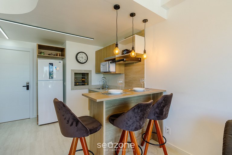 Apartamento 1 quarto equipado PoA-RS AIR1507