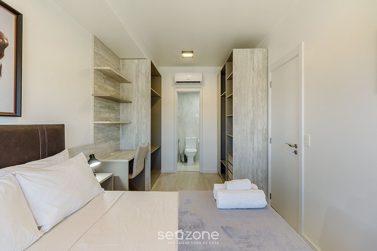 Apartamento 1 quarto equipado PoA-RS AIR1507