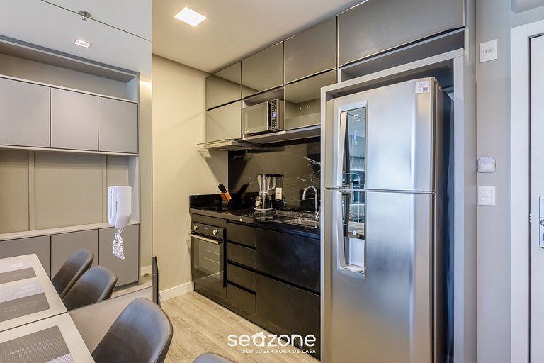 Studio completo c/ piscina a 350m da Praia IFT1304