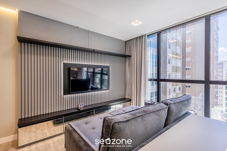 Studio completo c/ piscina a 350m da Praia IFT1304