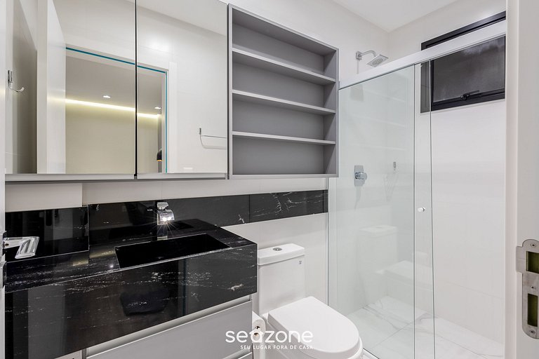 Studio completo c/ piscina a 350m da Praia IFT1304