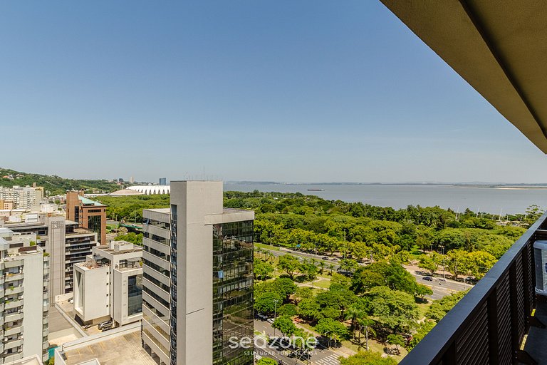 Apto de 1 dormitorio con barbacoa PoA-RS AIR1607