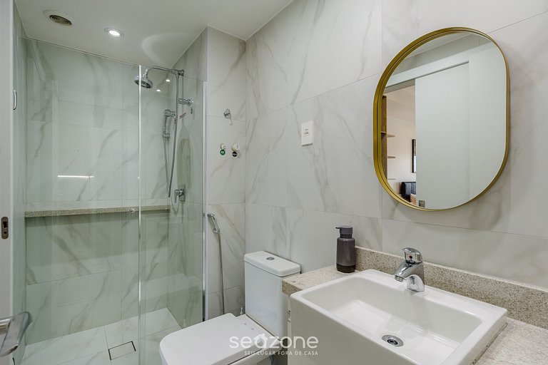 Apto de 1 dormitorio con barbacoa PoA-RS AIR1607