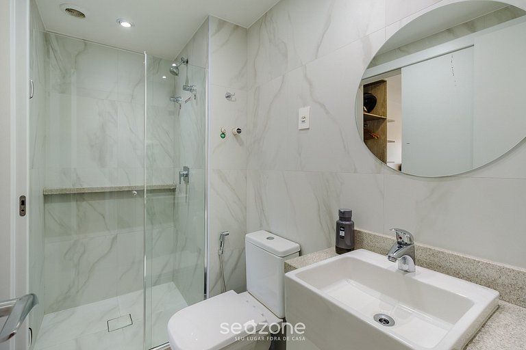 Apartamento 1 quarto equipado PoA-RS AIR1507