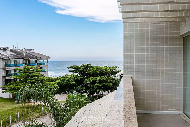 Apto con vista al mar, 200m de Praia Brava CTA022 Seazone