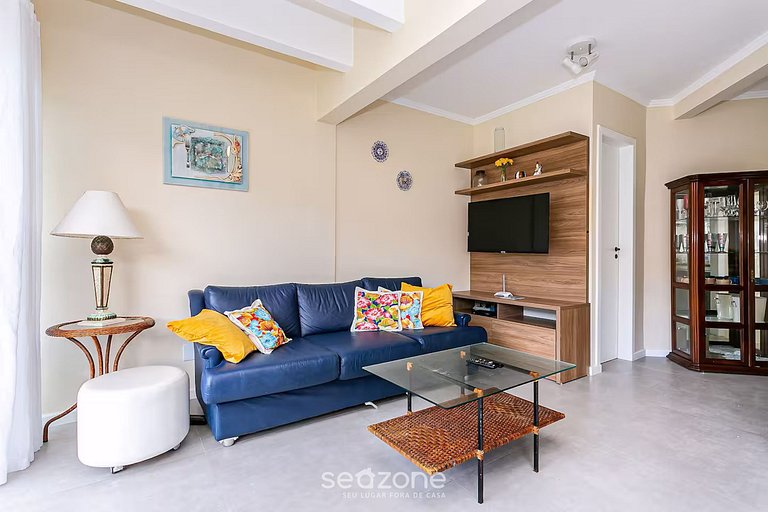 Apto con vista al mar, 200m de Praia Brava CTA022 Seazone