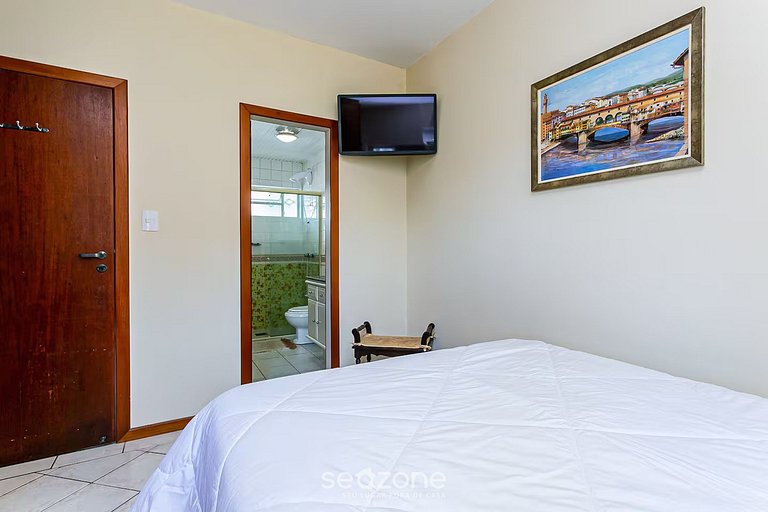 Apto con vista al mar, 200m de Praia Brava CTA022 Seazone