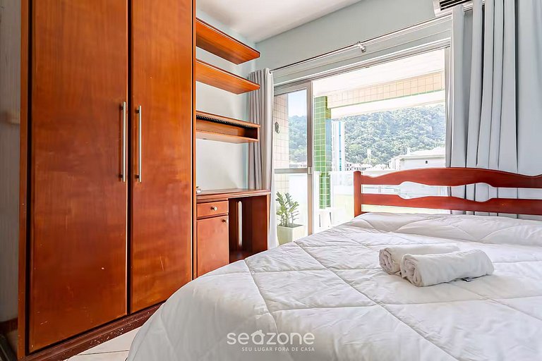 Apto con vista al mar, 200m de Praia Brava CTA022 Seazone