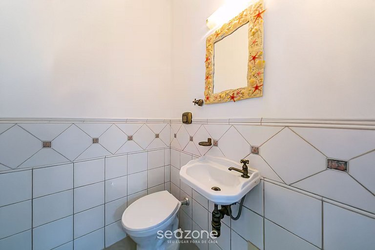 Apto con vista al mar, 200m de Praia Brava CTA022 Seazone