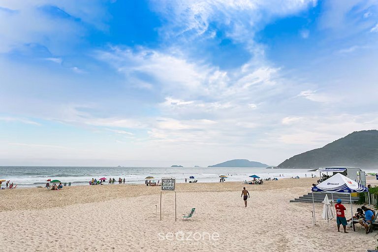 Apto con vista al mar, 200m de Praia Brava CTA022 Seazone